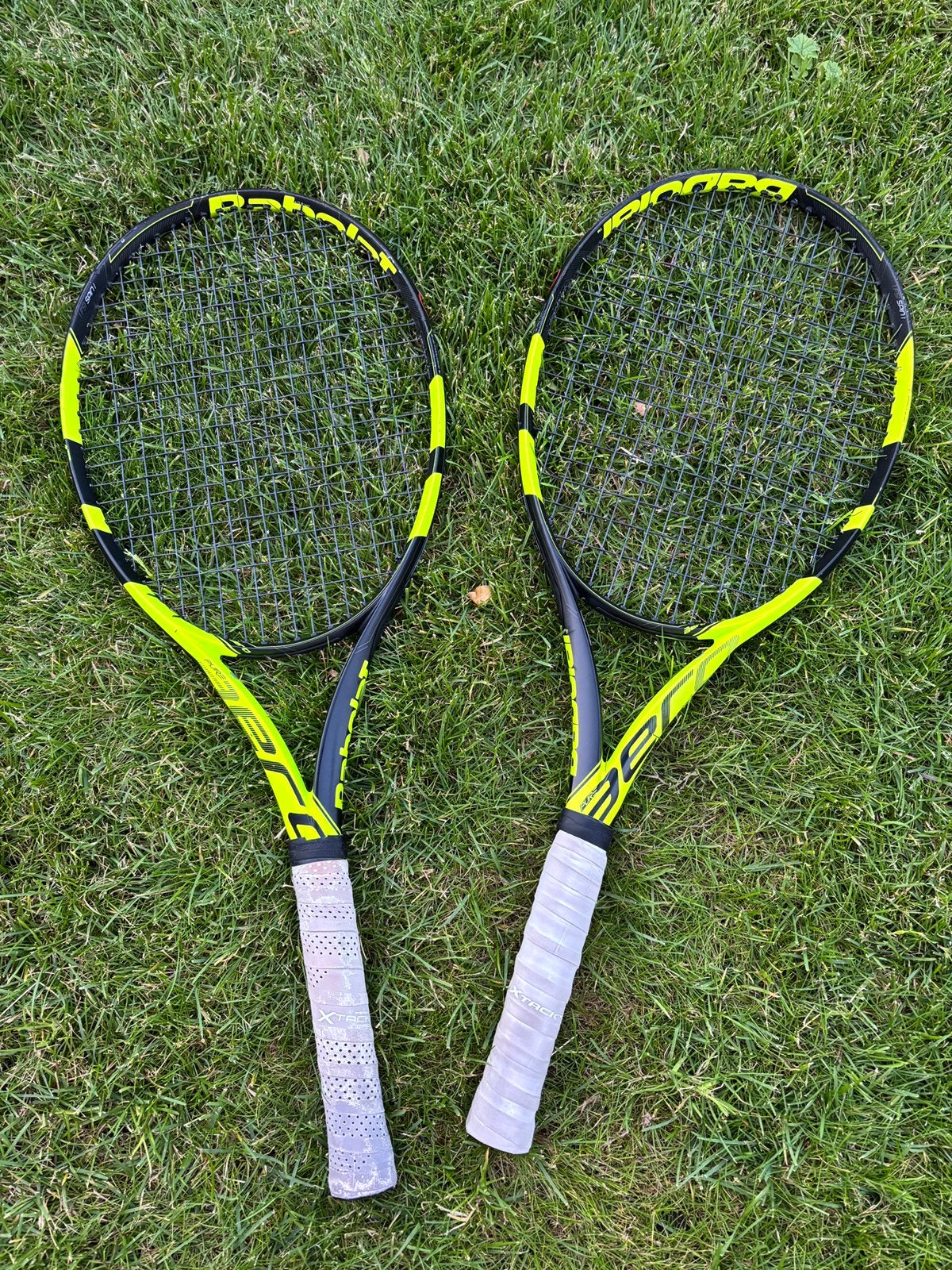 Babolat Aero 2 stuks gripmaat 1, Sport en Fitness, Tennis, Ophalen, Gebruikt, L1, Racket