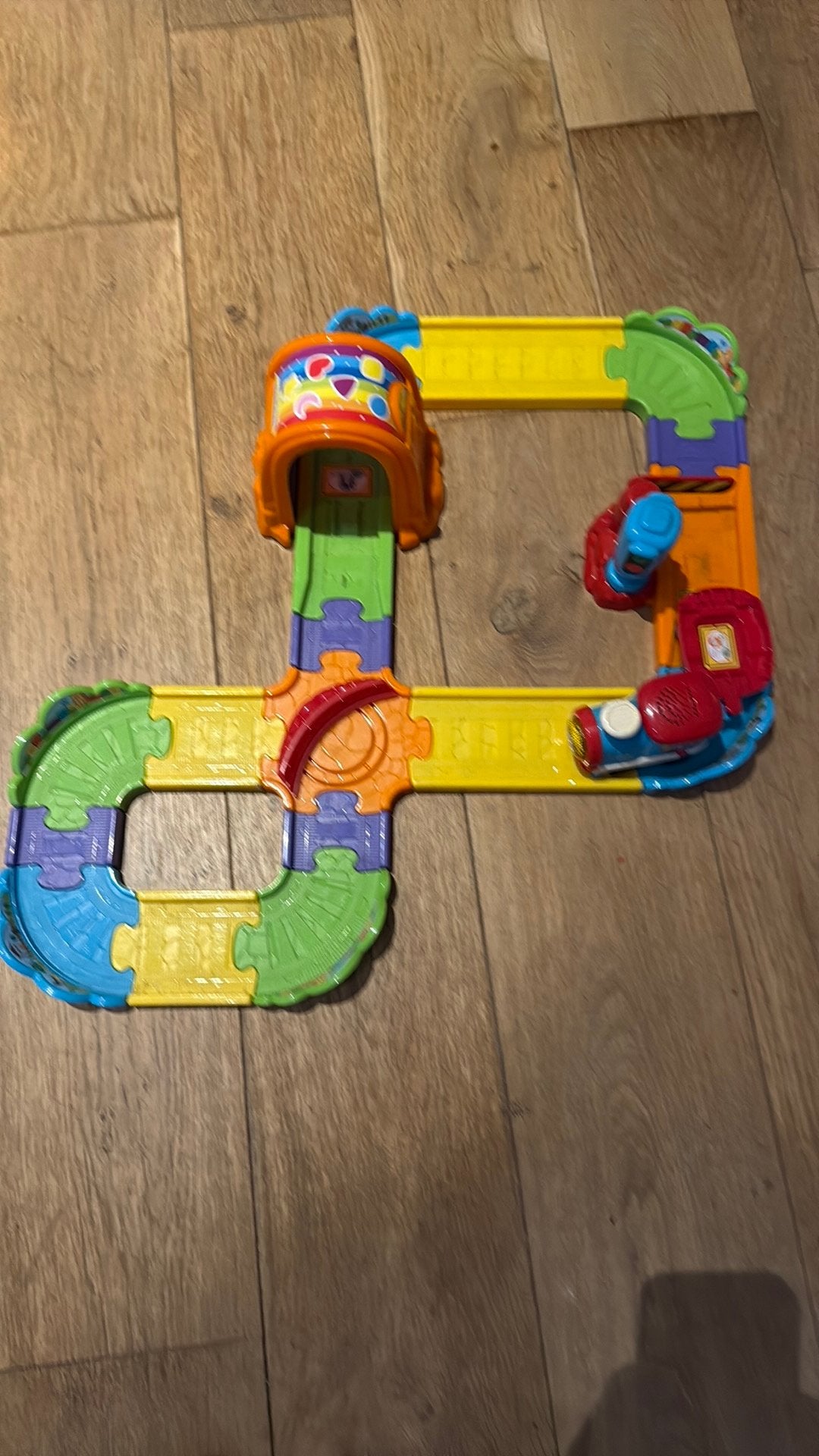 Toet toet auto’s trein station, Kinderen en Baby's, Ophalen, Gebruikt, 4 tot 6 jaar