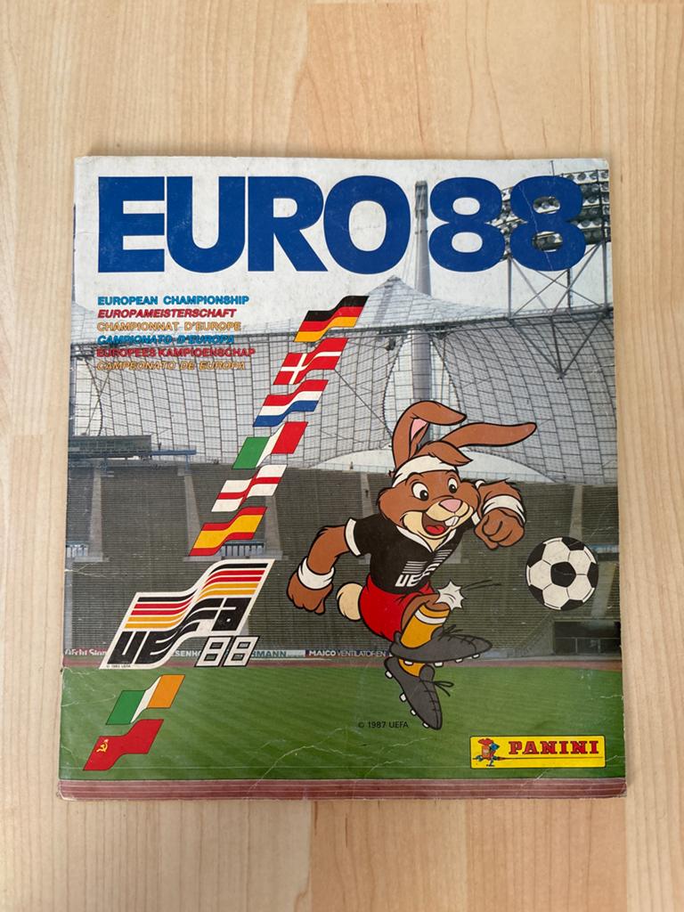 Panini EK 88 compleet en in zeer goede staat, Ophalen of Verzenden, Zo goed als nieuw, Buitenlandse clubs, Poster, Plaatje of Sticker