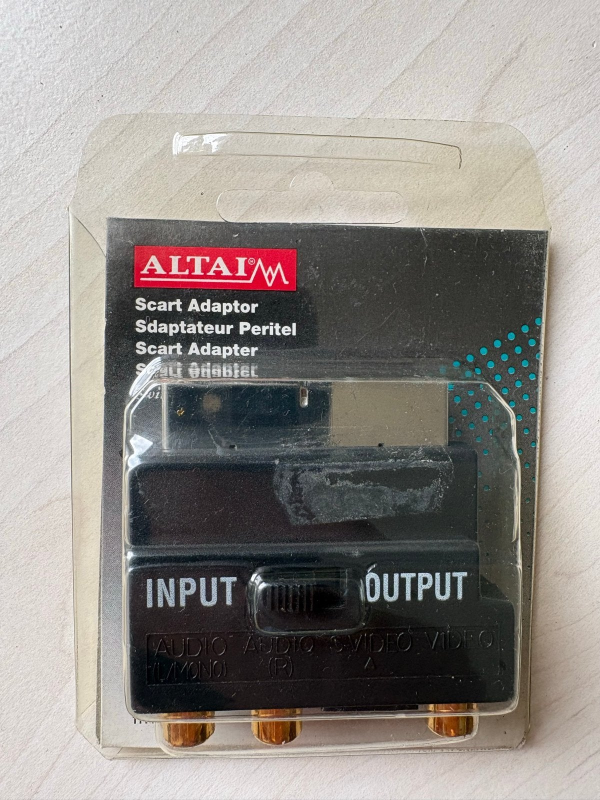 ALTAI Scart Adapter - Nieuw in verpakking, Ophalen of Verzenden, Nieuw, Minder dan 2 meter, Scartkabel