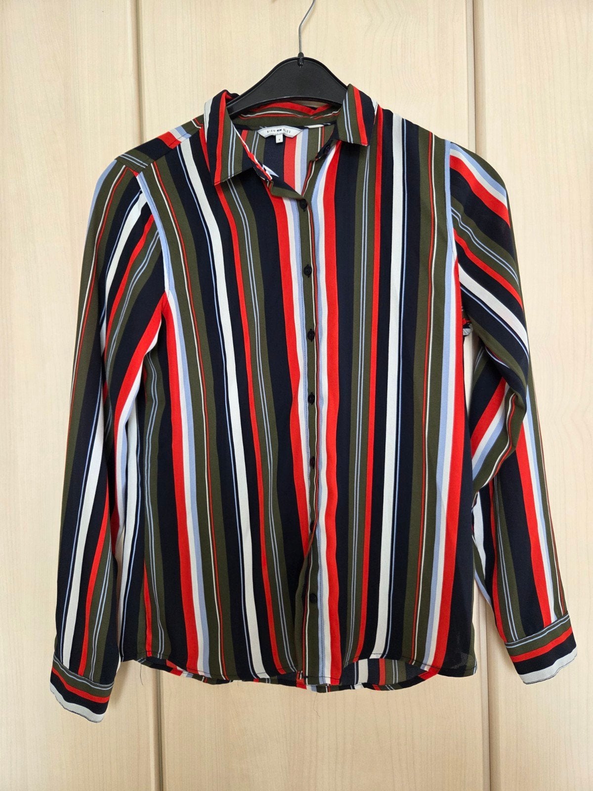Bien Bleu Lichte Gestreepte Blouse Maat S, Kleding | Dames, Blauw, Ophalen of Verzenden, Zo goed als nieuw, Maat 36 (S)
