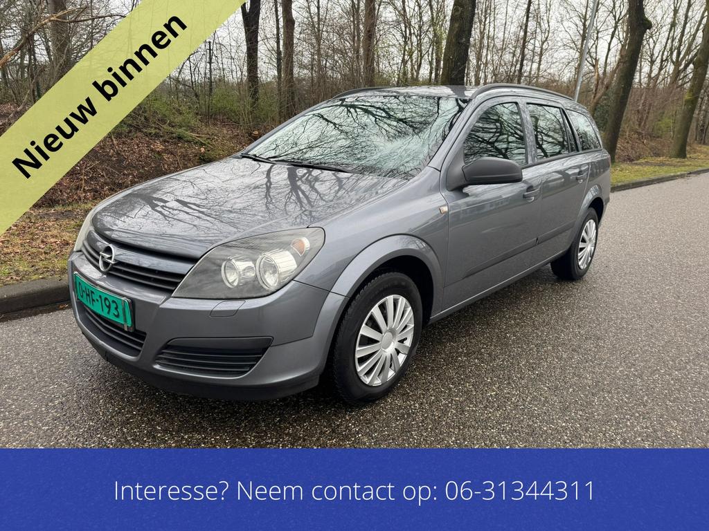 Opel Astra H Station 1.4 16v Nieuwe Apk. Trekhaak, Voorwielaandrijving, 4 cilinders, Handgeschakeld, Elektrische ramen