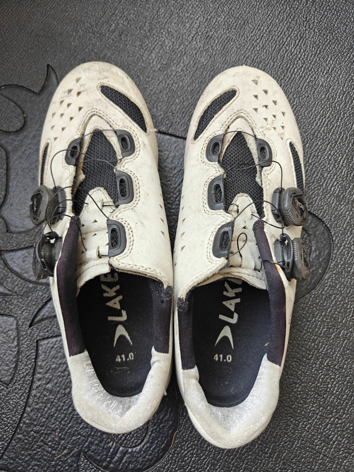Lake CX238 WIDE fietsschoenen maat 41, wit, met BOA sluiting, Ophalen of Verzenden, Gebruikt, Kleding