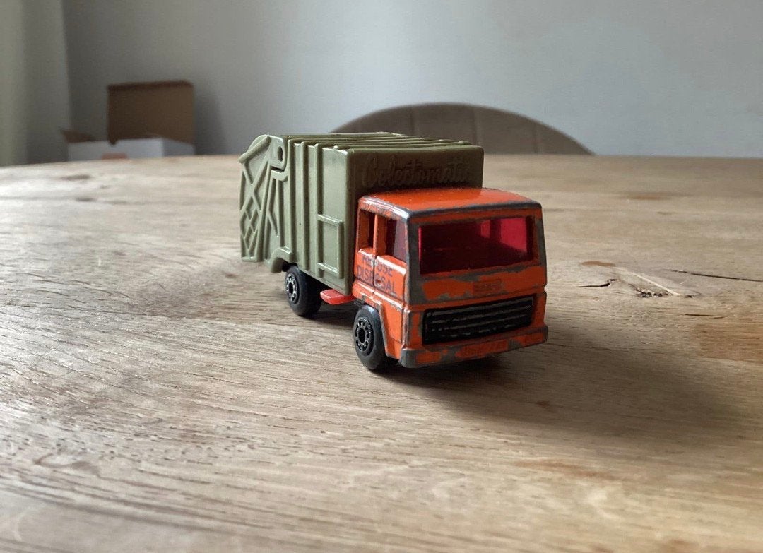 Matchbox Superfast No.36 Refuse Truck 1979 Lesney, Ophalen of Verzenden, Gebruikt, Bus of Vrachtwagen