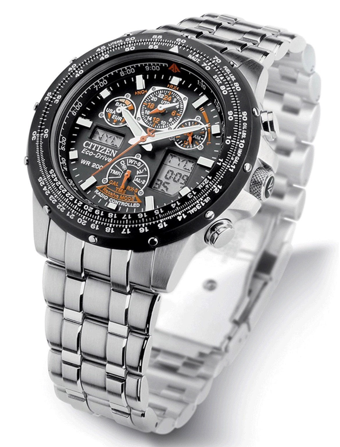 Citizen Promaster Skyhawk Titanium Eco-Drive JY0080-62E, Overige materialen, Overige materialen, Ophalen of Verzenden, Zo goed als nieuw