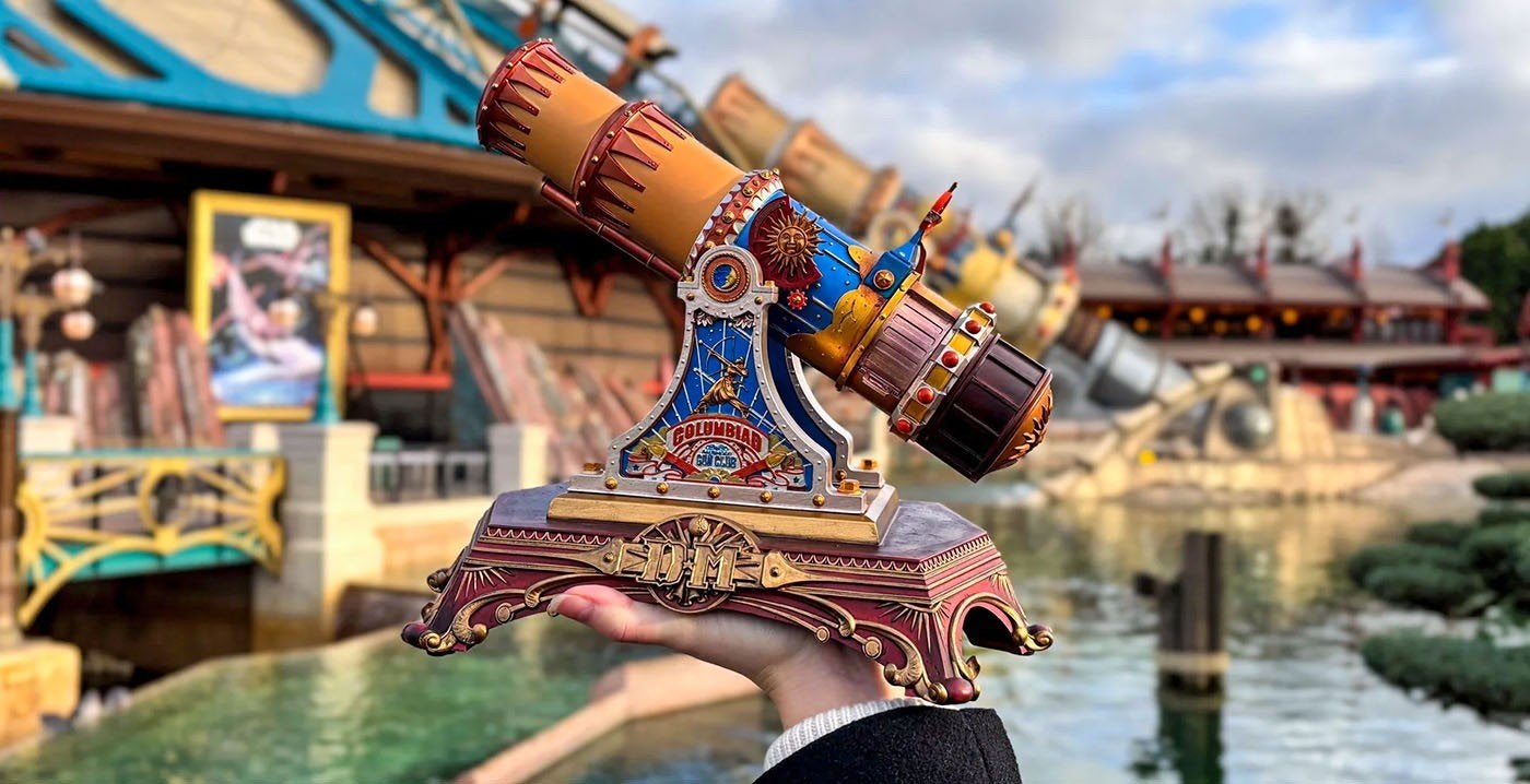 Gezocht! kanon space mountain van disneyland parijs, Verzamelen, Ophalen, Overige figuren, Zo goed als nieuw, Beeldje of Figuurtje