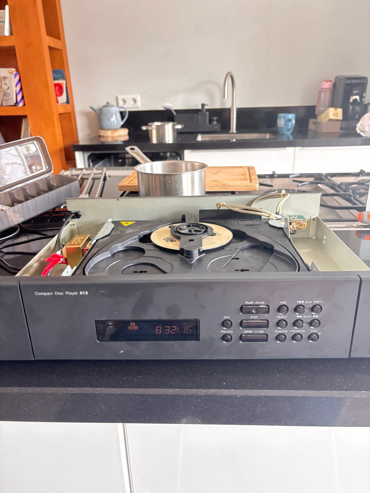 NAD CD Carousel 513 - Hobbyproject CD-wisselaar, Ophalen, Niet werkend, Overige merken, Wisselaar