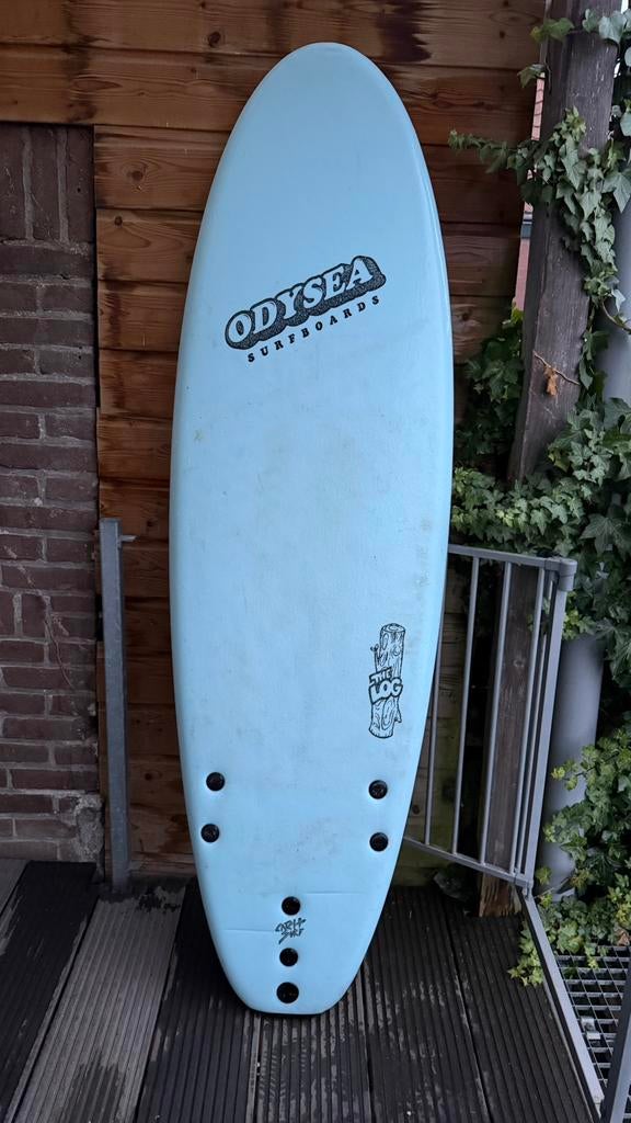 Catch Surf Odysea Log 6'0 surfplank / softboard + gratis wax, Watersport en Boten, Golfsurfen, Ophalen, Zo goed als nieuw, Funboard