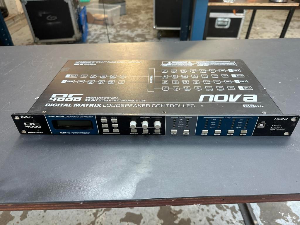 Nova DC4000 Digitale Matrix Luidspreker Controller, Ophalen of Verzenden, Gebruikt
