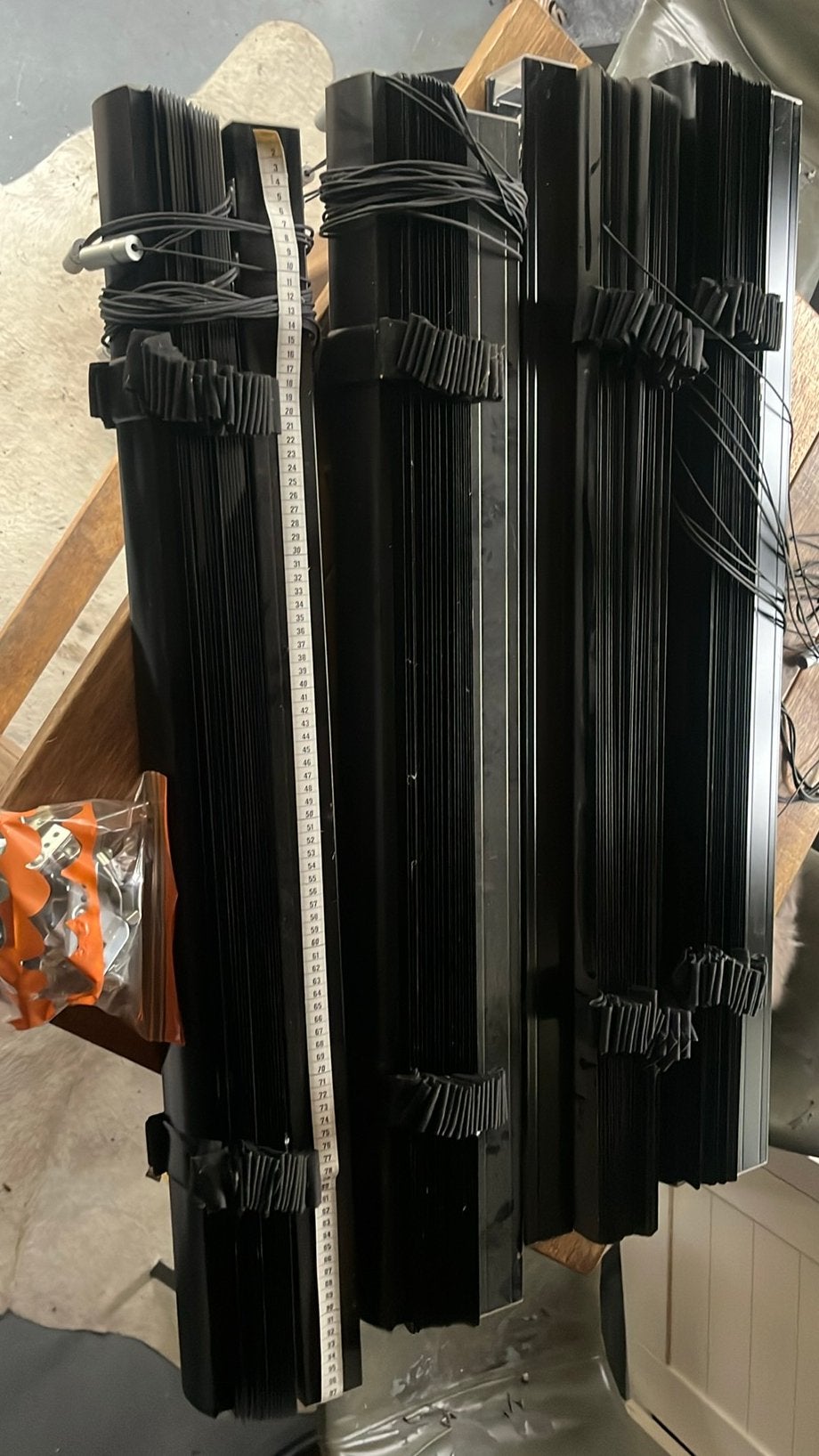 4x Verano luxaflex zwart, Ophalen, Gebruikt, Zwart, Metaal