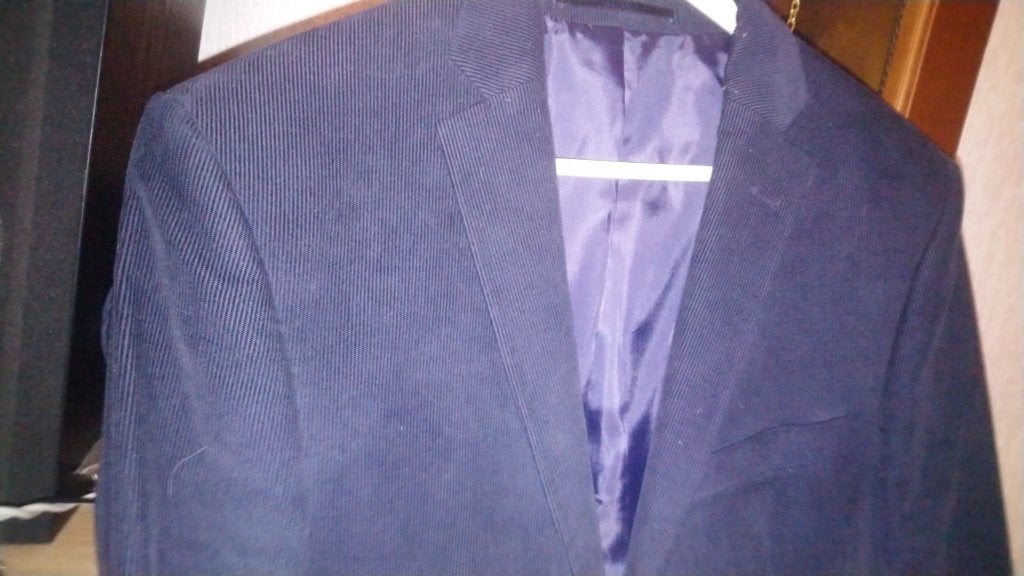 Nog nieuw Colbert dik RIBCORDUROY donker Blauw 48, Ophalen of Verzenden, Nieuw, Maat 48/50 (M), Blauw