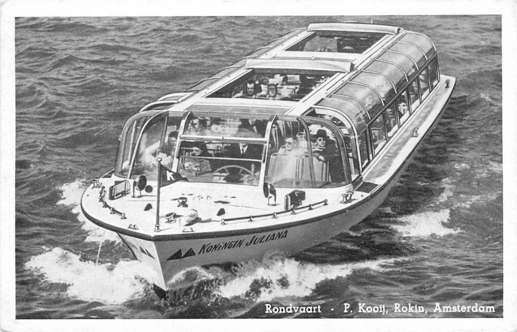 381-141-015 Amsterdam Rondvaart, Verzenden, Voor 1920, Noord-Holland