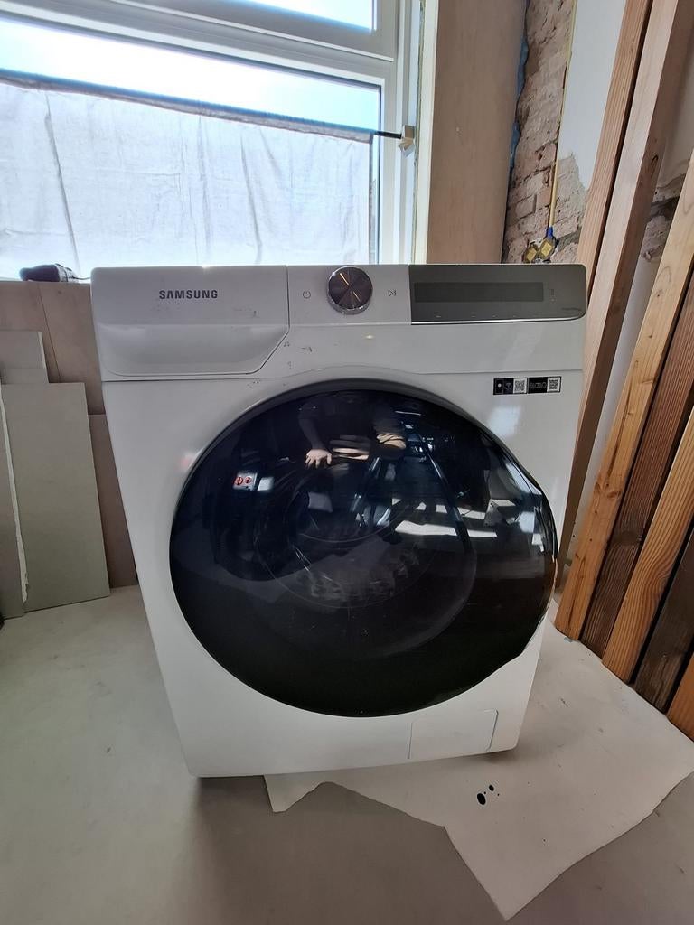 Bonkende wasmachine Samsung WW80T734ABH - 8 kg, Witgoed en Apparatuur, Wasmachines, Zo goed als nieuw, Voorlader, 8 tot 10 kg