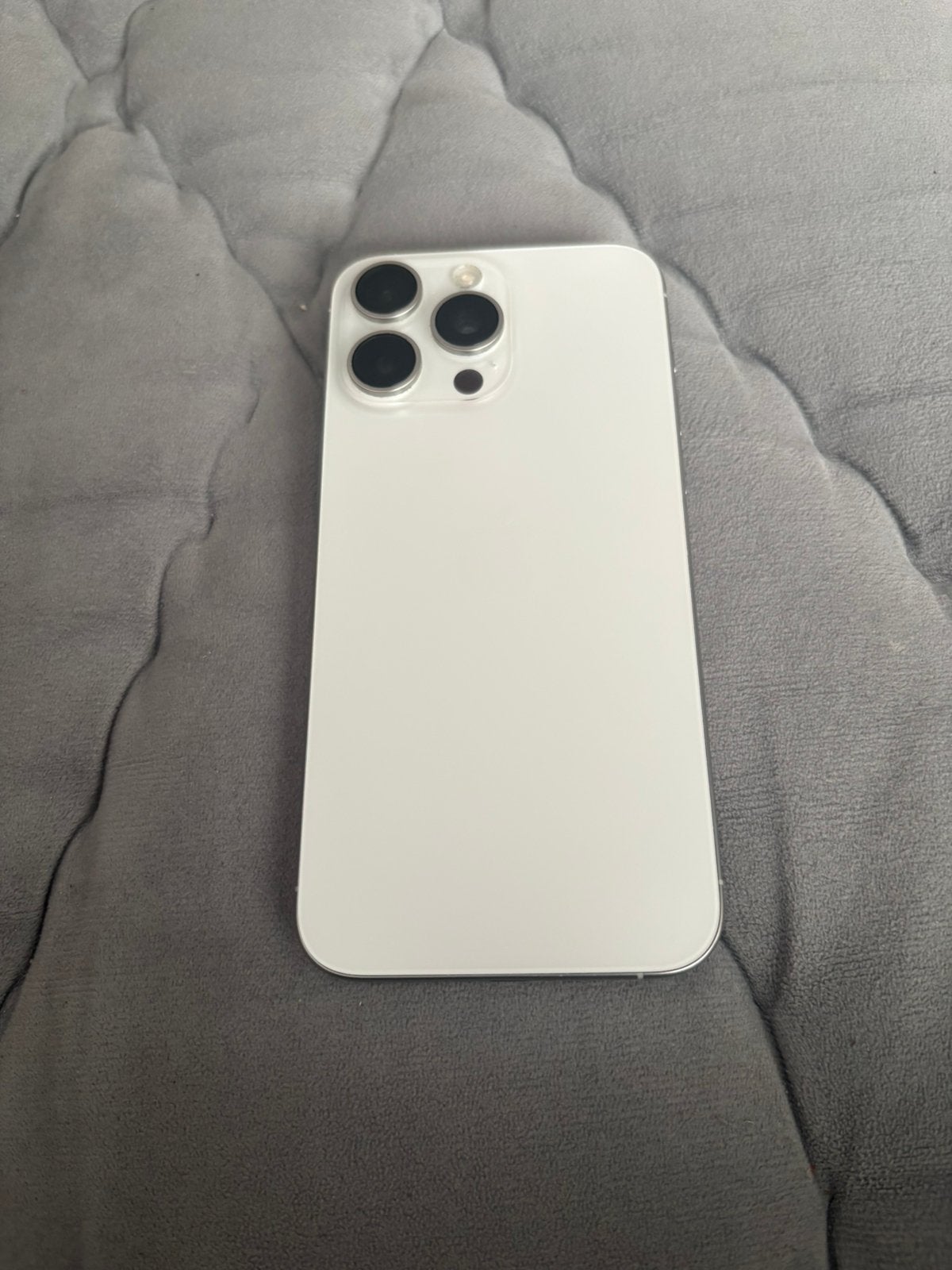 Iphone 15 Pro Max, Telecommunicatie, Mobiele telefoons | Apple iPhone, Zo goed als nieuw, 128 GB, iPhone 15 Pro Max, Wit, Ophalen