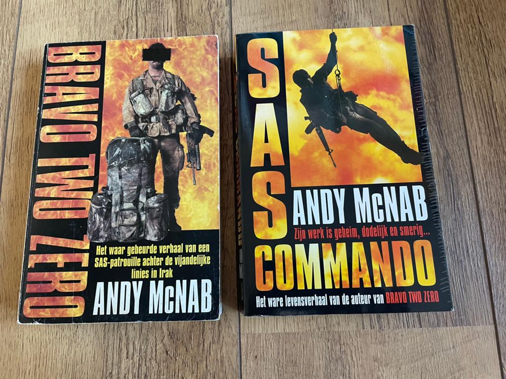 Andy McNab boeken, Boeken, Ophalen of Verzenden, Niet van toepassing, Gelezen