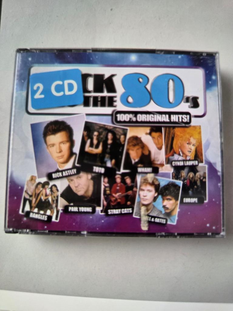 2 CD: Back to the 80's - 100% Original Hits, Cd's en Dvd's, Ophalen of Verzenden, 1980 - 1989, Gebruikt, Boxset