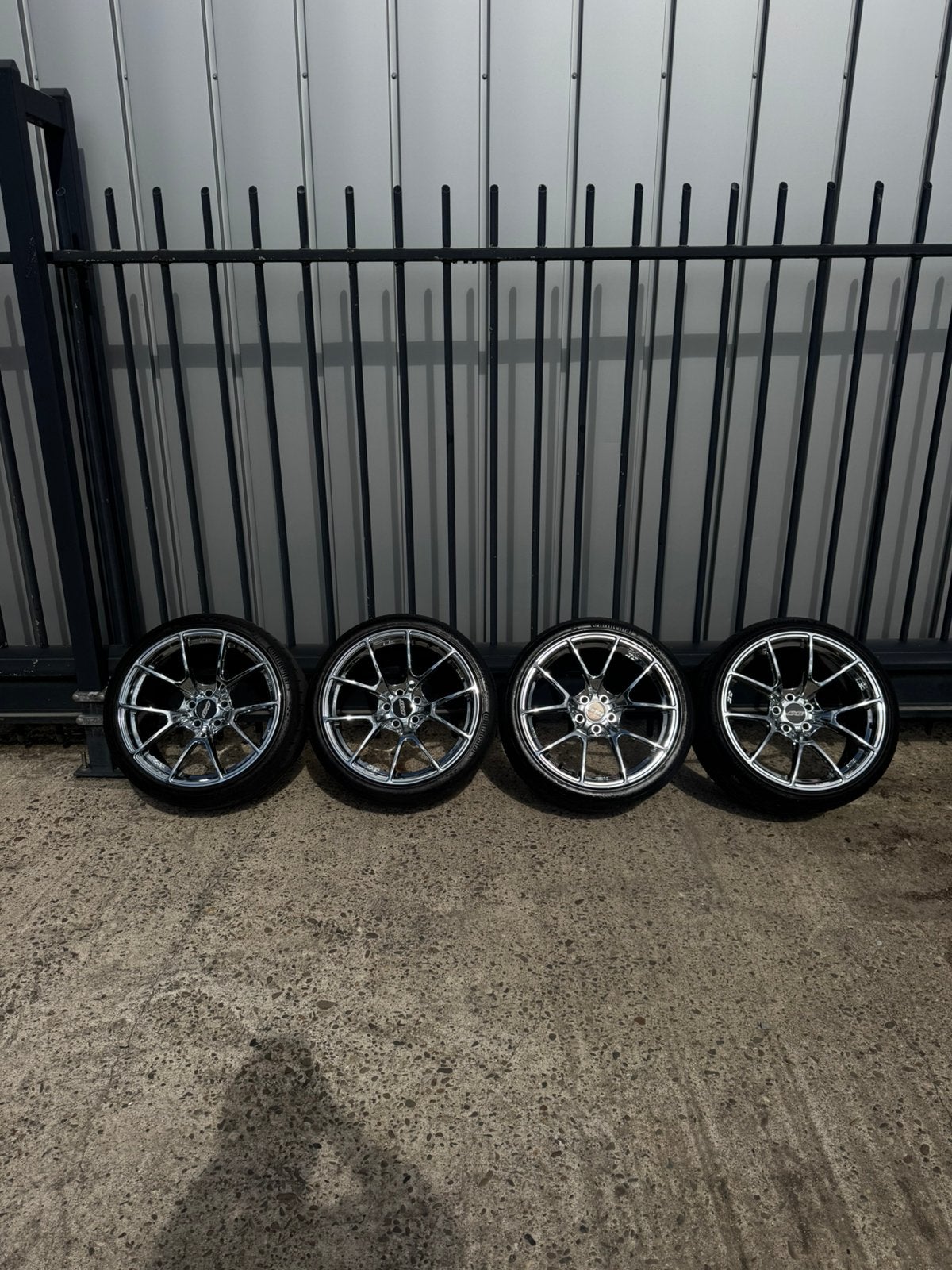 Apex vs-5rs forged 5x112 19inch breedset, Velg(en), Nieuw, 235 mm, Zomerbanden