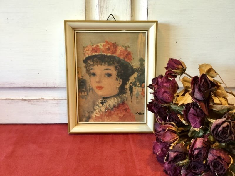 Vintage prent, L'Abee, Ophalen of Verzenden, ., ., .