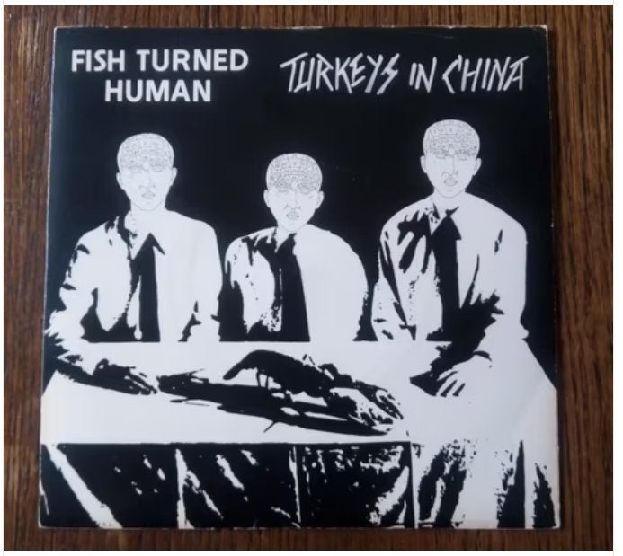 original EP- fish turned human- turkey's in china *1979*, EP, Overige genres, 7 inch, Ophalen of Verzenden