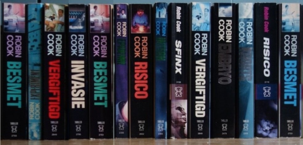 Robin Cook veel Zwarte Beertjespockets/titels, o.a. Sfinx .., Ophalen of Verzenden, Gelezen, Robin Cook, Amerika
