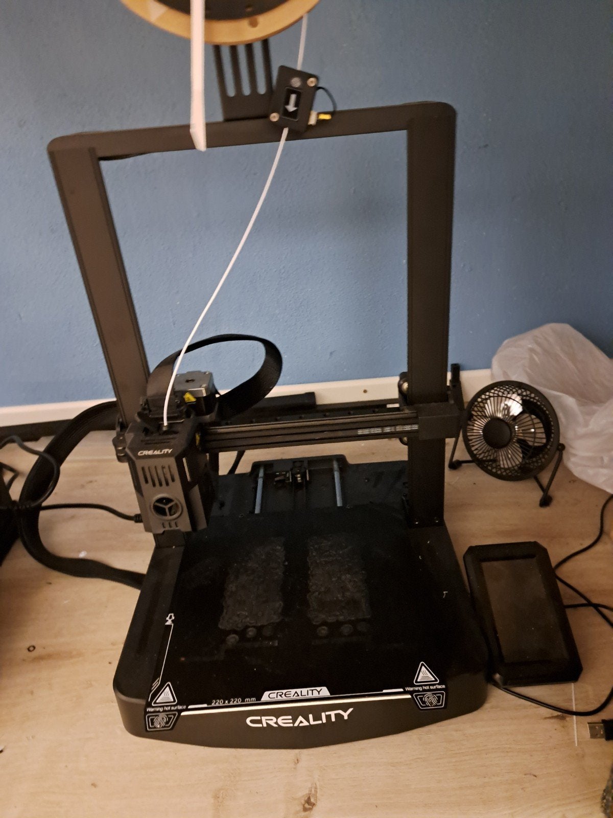 Creality Ender 3 v3 KE 3D-printer - Zo goed als nieuw, Computers en Software, 3D Printers, Ophalen, Ingebouwde Wi-Fi, Zo goed als nieuw