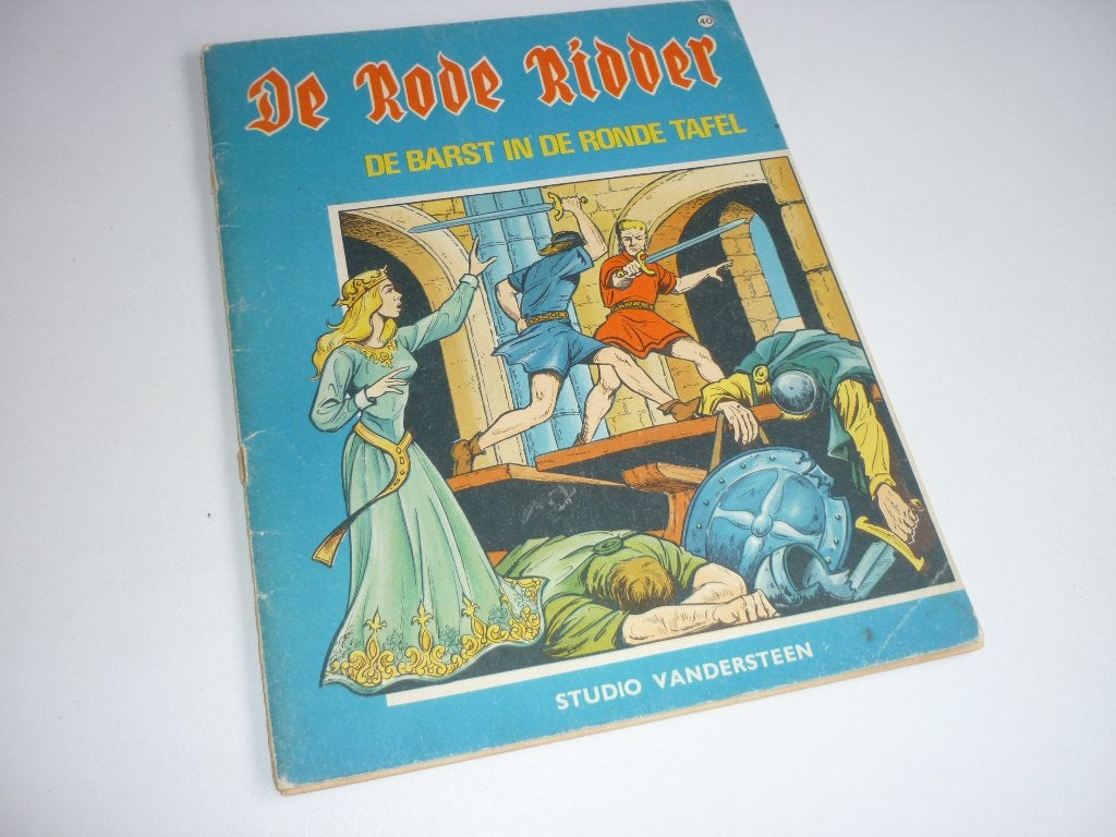 Vandersteen: de Rode Ridder 40. De Barst in de, Eén stripboek, Ophalen of Verzenden, Gelezen