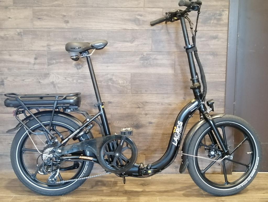 Zgan Lacros Ambling a400, odo 83 km, elektrische vouwfiets., Ophalen, 20 inch of meer, Versnellingen, Zo goed als nieuw