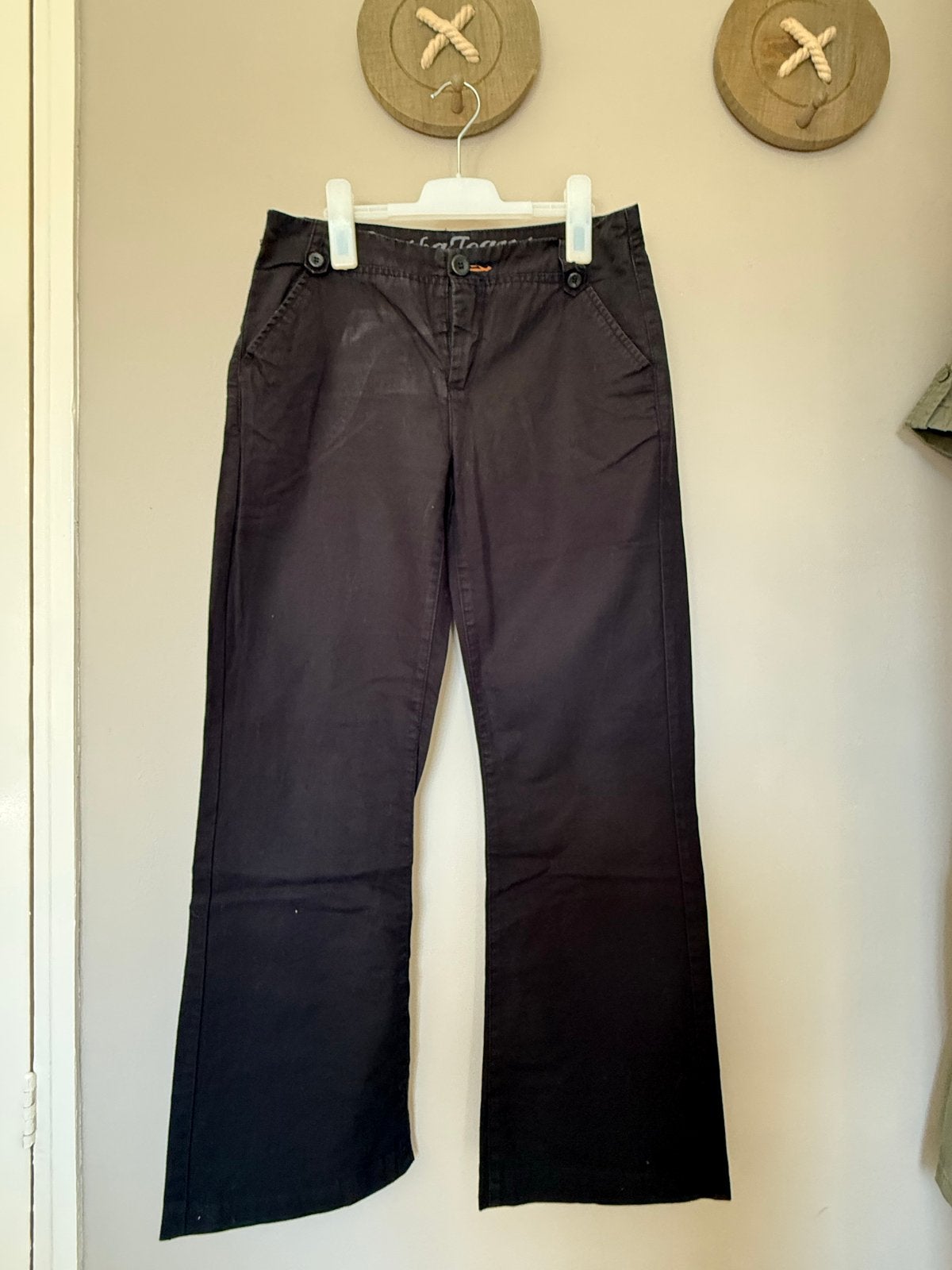 Geisha Jeans zwarte broek maat M, Maat 38/40 (M), Zwart, Ophalen of Verzenden, Lang