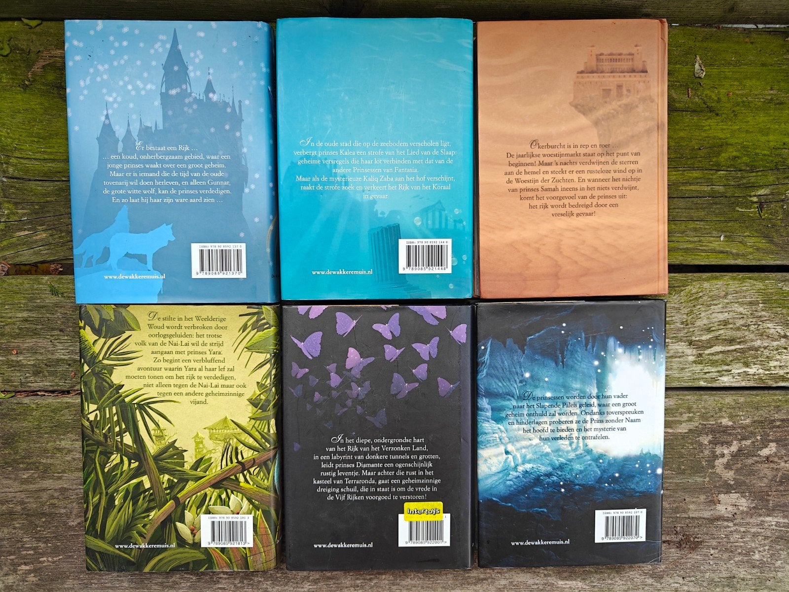 6 Boeken van de serie: De prinsessen van Fantasia., Ophalen of Verzenden, Zo goed als nieuw