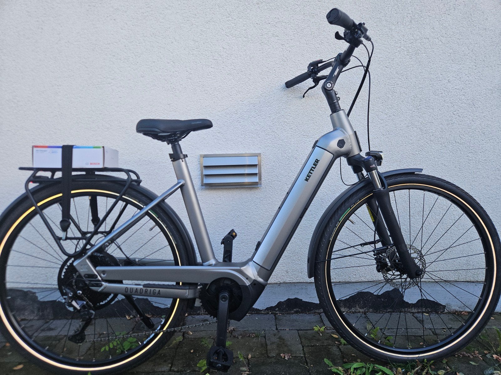 NIEUWE Kettler Quadriga P10 met Bosch BES3, Nieuw, 50 km per accu of meer, 55 tot 59 cm, Ophalen