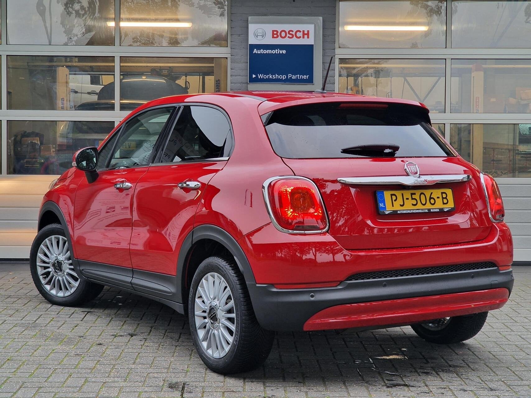 Fiat 500 X 1.4 Turbo MultiAir Lounge|Automaat|Clima|Navi|Cam, Auto's, Gebruikt, 4 cilinders, Met garantie (alle), 500X