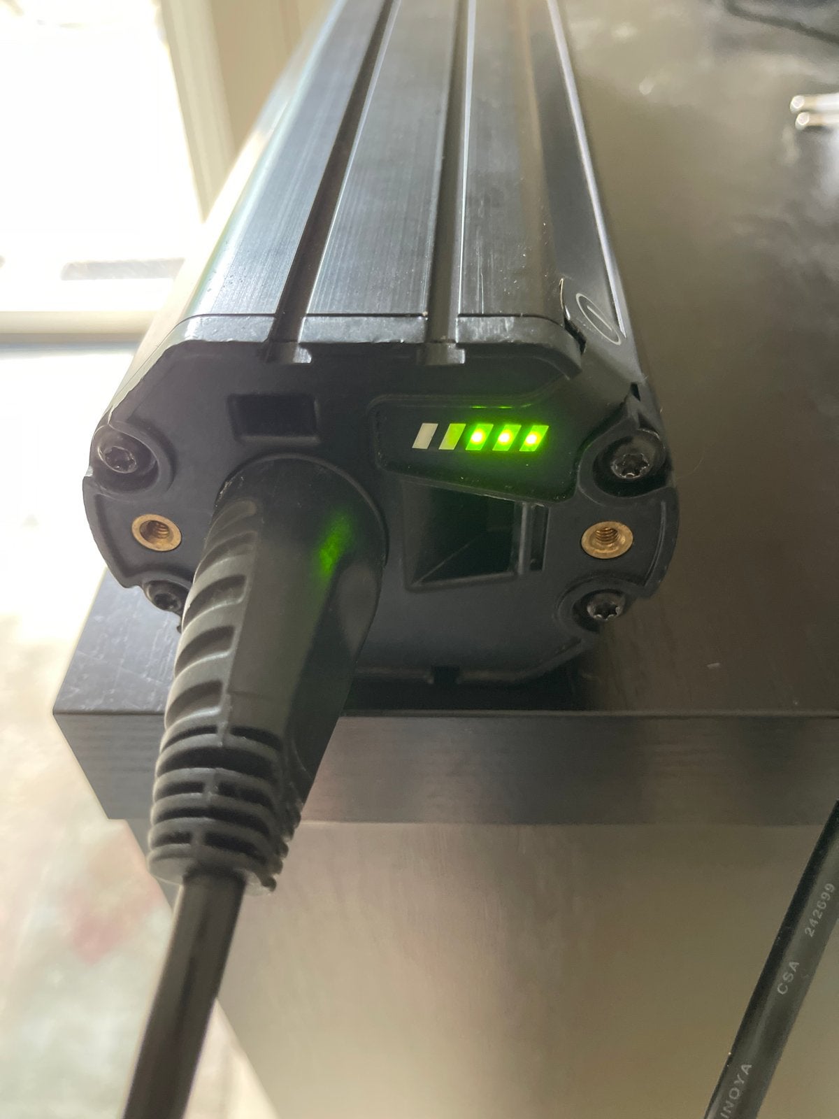 Bosch PowerTube 500 E-bike Accu verticaal.Defect., Ophalen of Verzenden, Gebruikt