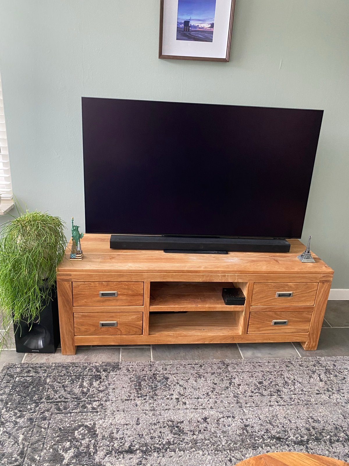Henders & Hazel TV-kast - 140x50x50 cm, Ophalen, Gebruikt, 100 tot 150 cm, Minder dan 100 cm