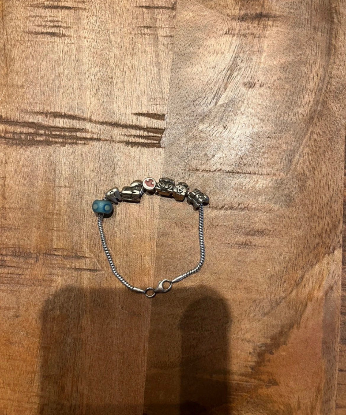 Kinderarmband van Pandora 16 cm, Ophalen of Verzenden, Zo goed als nieuw, Zilver, Navelpiercing