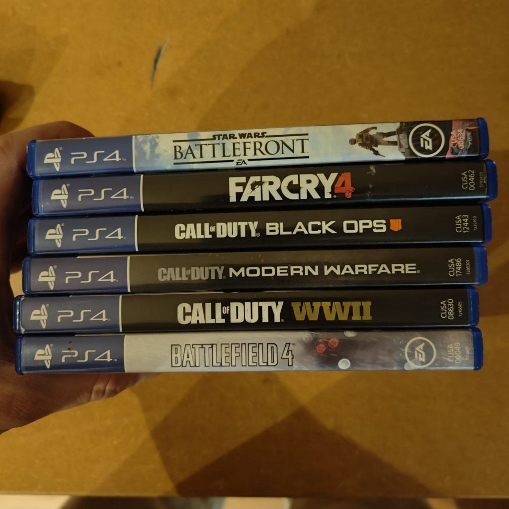 Diverse PS4 Spellen, Spelcomputers en Games, Shooter, Ophalen of Verzenden, Zo goed als nieuw, Eén computer
