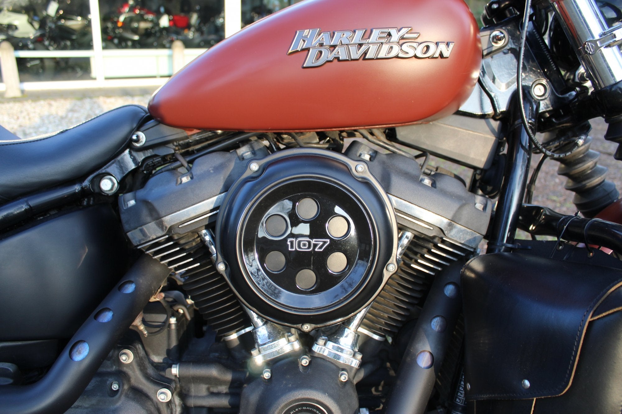 Harley-Davidson Softail FXBB Streetbob, LED Verlichting, 1745 cc, Bedrijf, Meer dan 35 kW