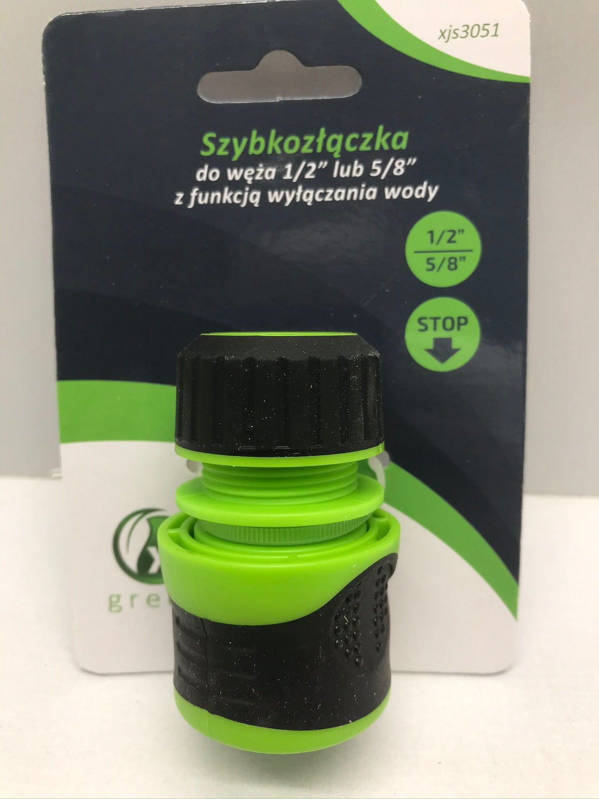 Snelkoppeling voor 1/2” tuinslang met stop, 1812RL, Info@interbosch.nl, Nieuw, Ophalen of Verzenden