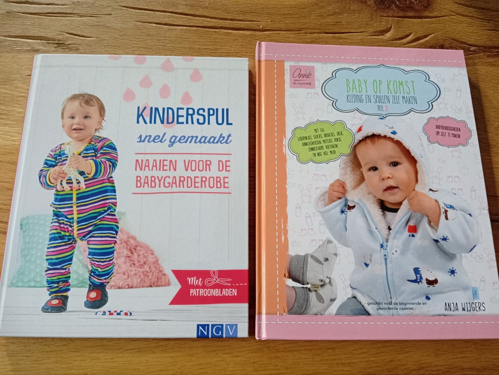 Patroonbladen en boeken voor babykleding - Kinderspul, Kind, Info@ngvuitgevers.nl, Ophalen of Verzenden, NGV Uitgevers