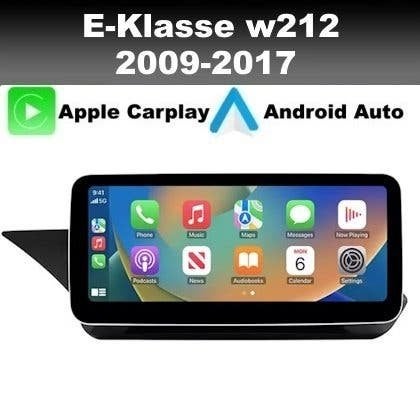 Mercedes E Klasse w212 android 10,25inch apple carplay dab+, Ophalen of Verzenden, Nieuw