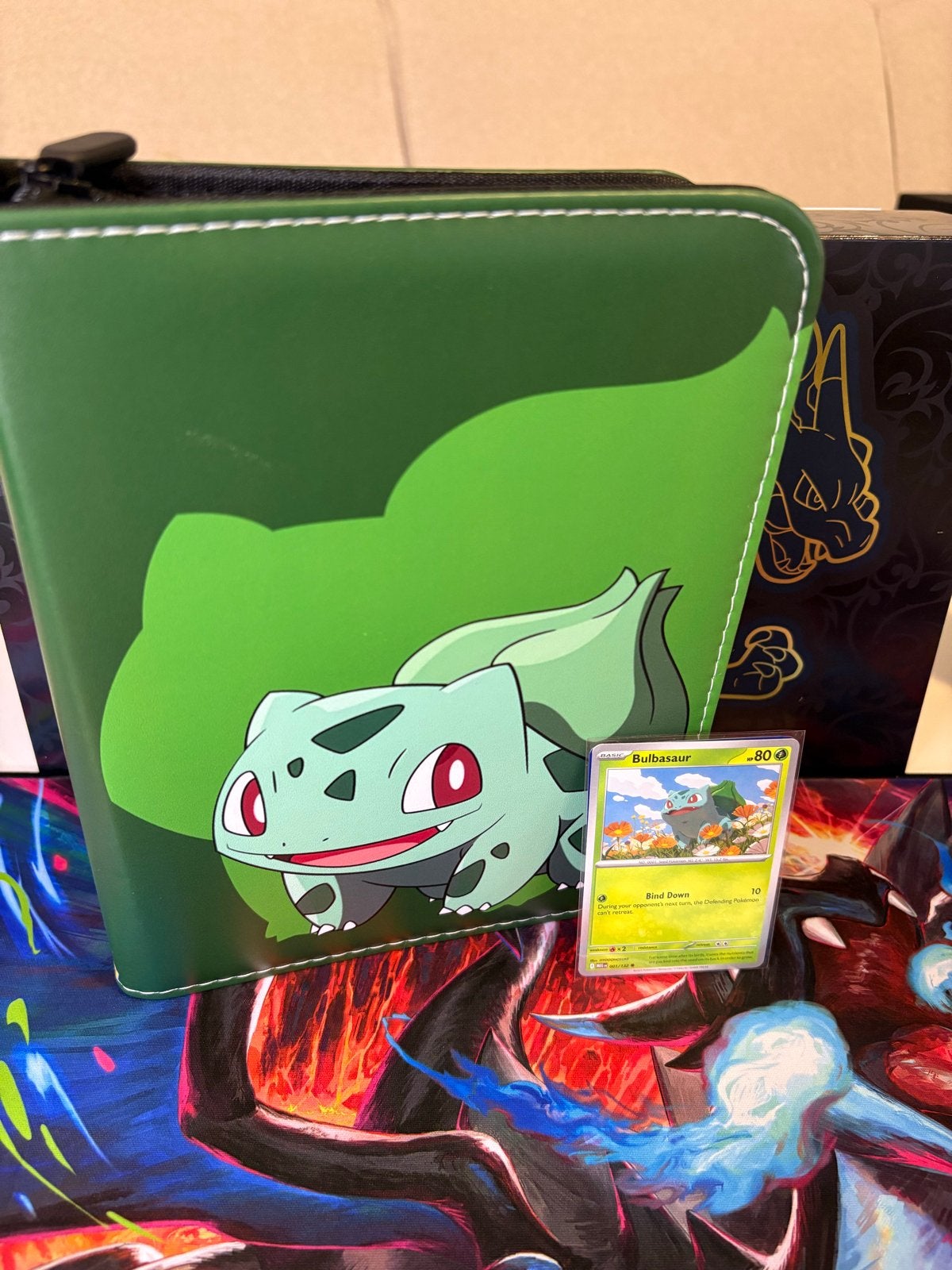 Pokémon Verzamelmap 400 Kaarten - 50+ Originele Kaarten, Ophalen of Verzenden, Nieuw, Boek of Catalogus