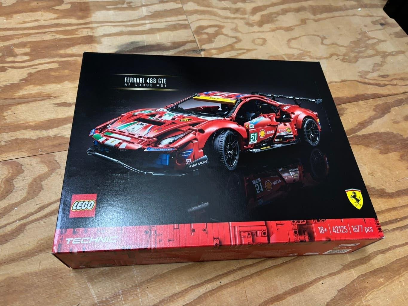 Lego Technic Ferrari 488 GTE AF Corse #51 (42125), Ophalen, Lego, Technic, Complete set