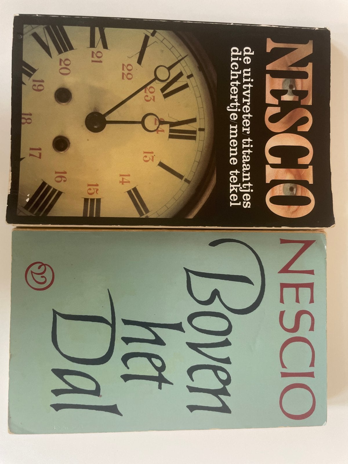 Nescio Boeken: Boven het Dal & Mene Tekel, Ophalen of Verzenden, Gelezen, Nederland