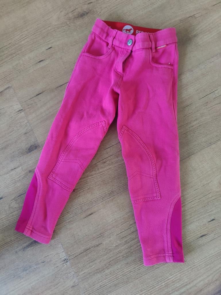 Roze paardrijbroek maat 116, Kinderen en Baby's, Ophalen, Zo goed als nieuw, Meisje, Jurk of Rok