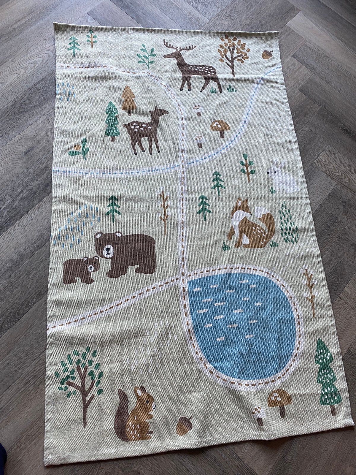 Speelkleed / wandkleed kinderkamer, Ophalen of Verzenden, Kleed of Kussen