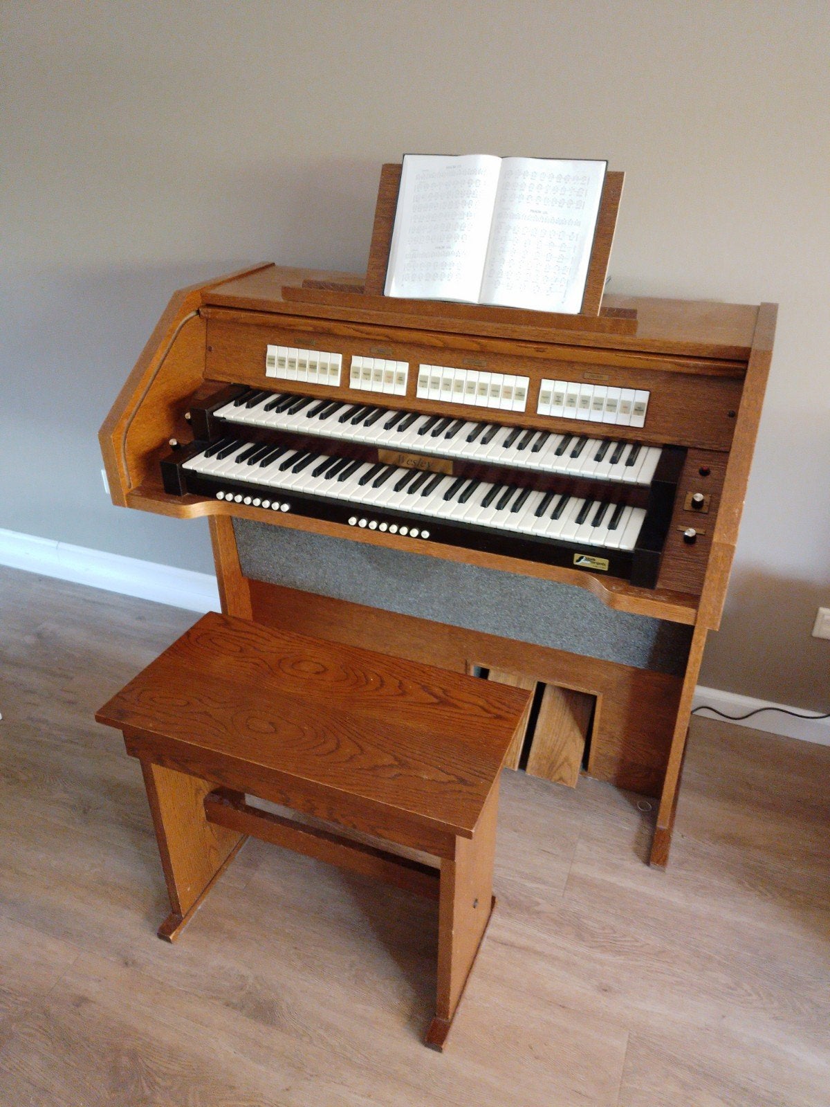 Johannus Wesley orgel, Ophalen, Gebruikt, 2 klavieren, Orgel