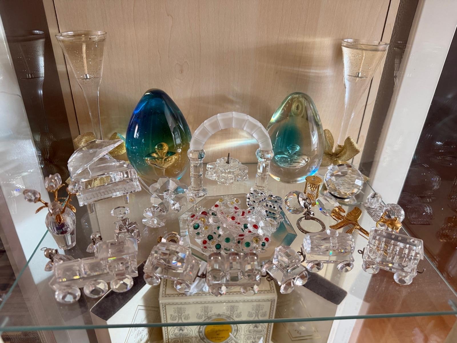 Diverse Swarovski beeldjes - Kristallen decoratie, Ophalen, Zo goed als nieuw, Figuurtje