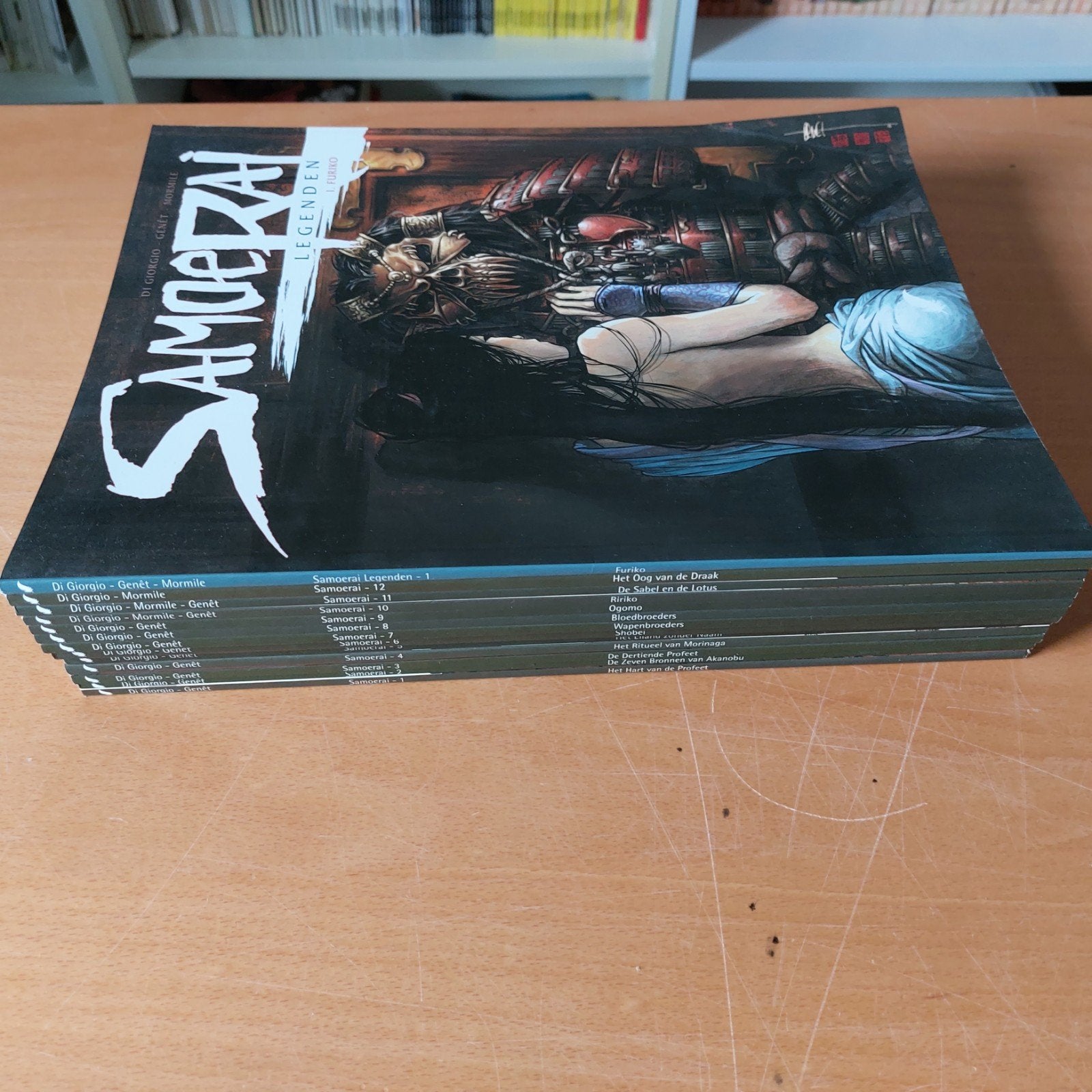 Mooie seroe Samoerai 1 t/m 12 + Legenden nr 1, Complete serie of reeks, Ophalen of Verzenden, Zo goed als nieuw