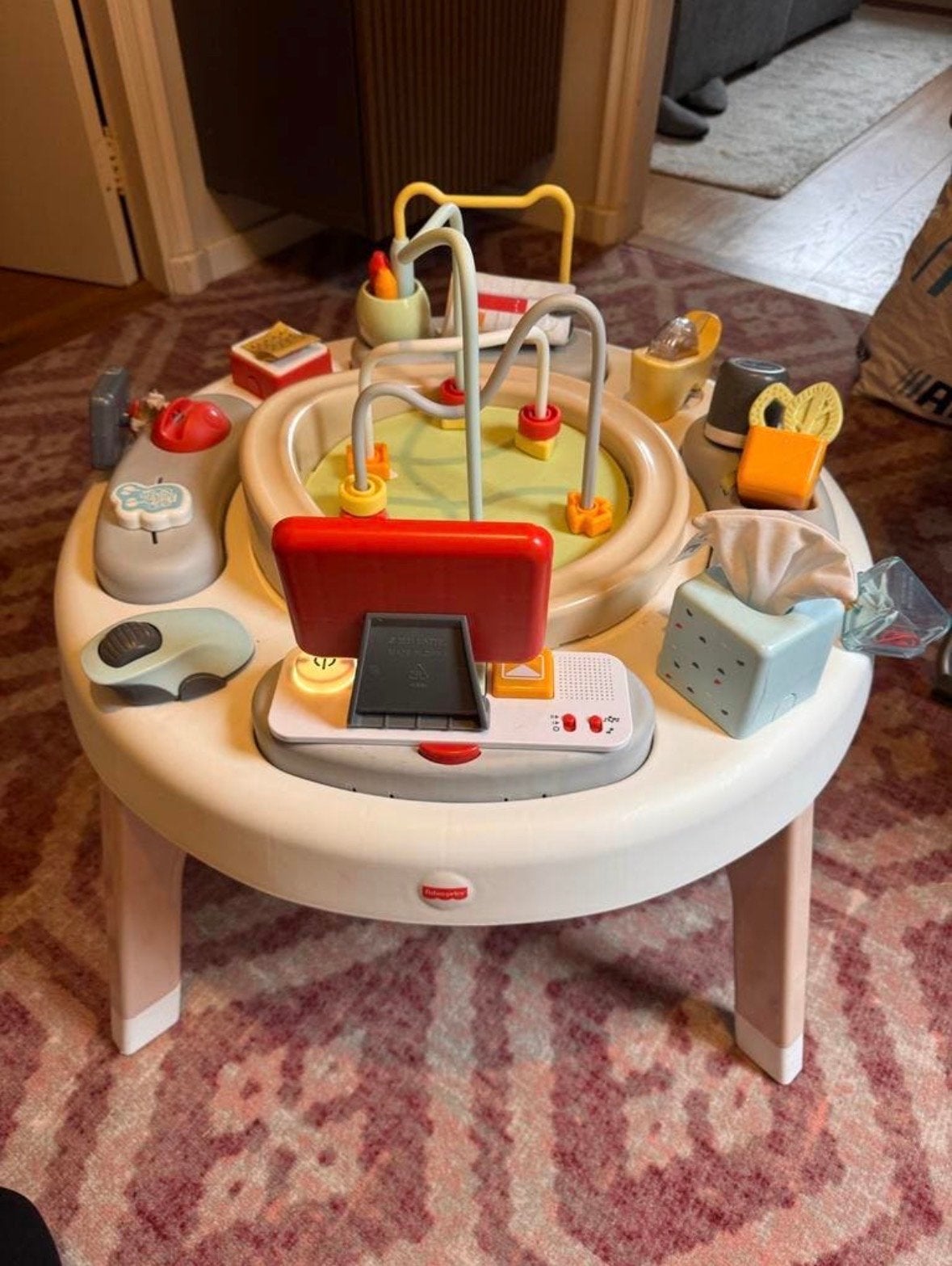 Fisher-Price 3-in-1 Sit-to-Stand Activity Center, Ophalen, Zo goed als nieuw, Overige typen, Met licht