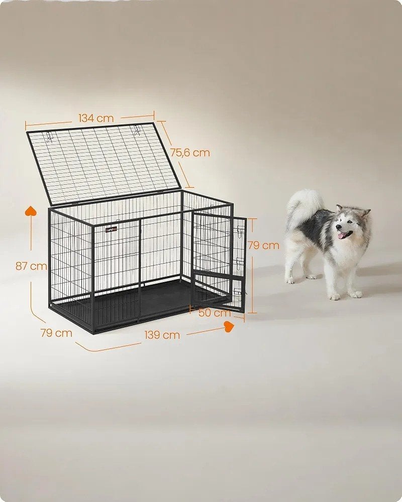 Heavy duty bench - honden bench XL - 139x79x89 cm - nieuw, Dieren en Toebehoren, Hondenhokken, Ophalen, Pruisische veldweg 220