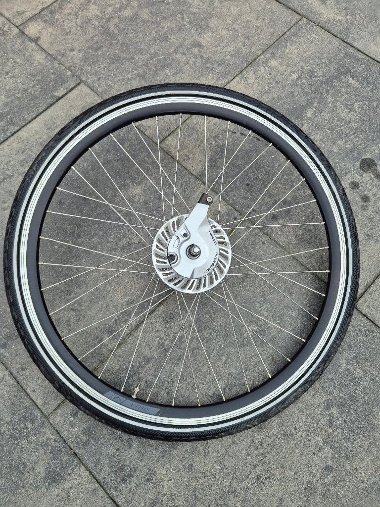 Achterwiel 28 inch met 8 versnellingen Nexus naaf, Wiel, Elektrische fiets, Ophalen of Verzenden, Zo goed als nieuw